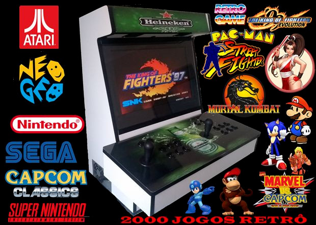 Fliperama Bartop Retrô