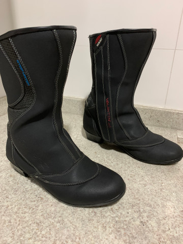 bota motociclista feminina texx