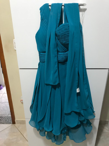 Vestido de festa azul - Foto 2