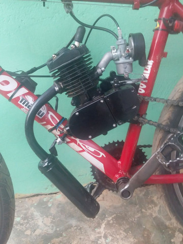 Bike motorizada 80cc Semi nova - Foto 5