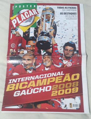 Pôster inter Bicampeão gaúcho