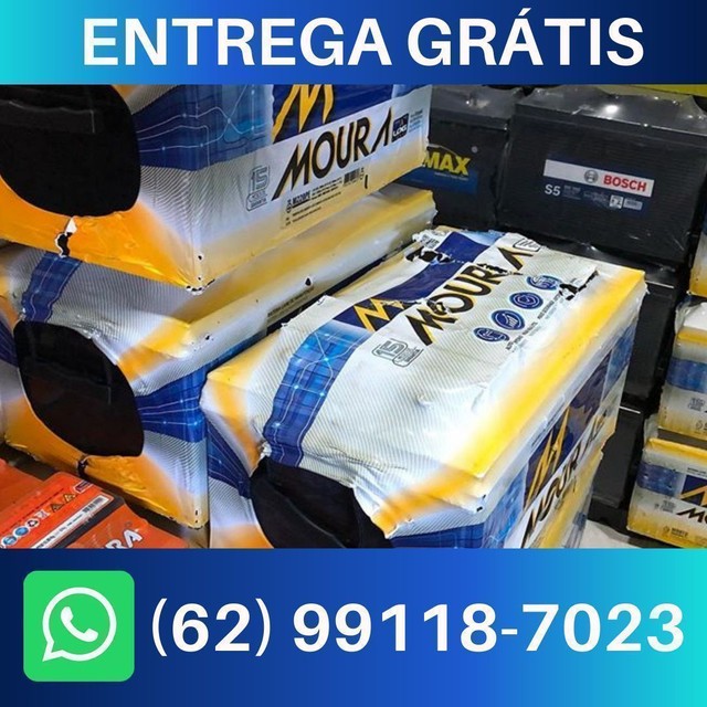 Bateria Carro Bateria de Caminhão Bateria Com Entrega - Foto 2