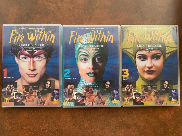 DVD - Cirque Du Soleil - Original - Fire Within  - Foto 3