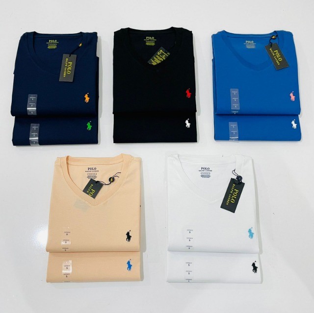 Camiseta Ralph Lauren Masculina Lisa Gola V