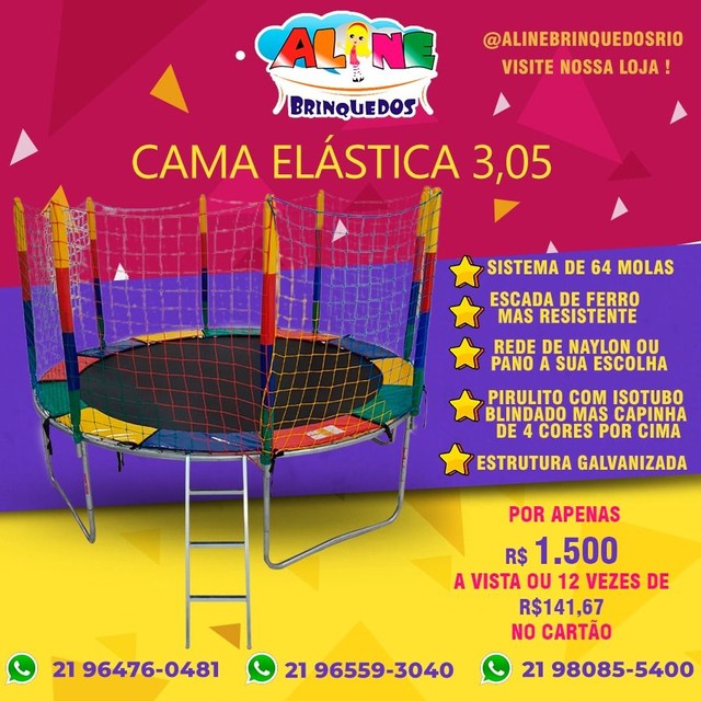 Cama elástica 2.44 - Foto 5