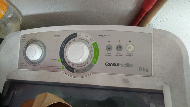 Máquina de lavar comsul 8kg