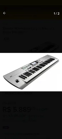 Piano Korg Digital B2-BK  Carioca Instrumentos Musicais