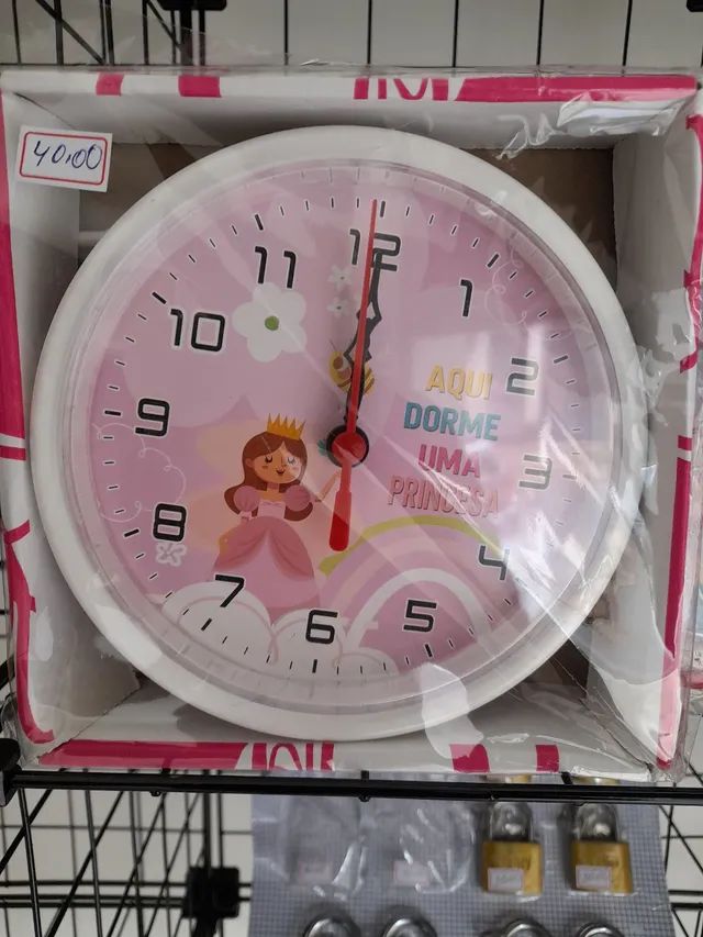 Relógio de mesa ou parede Kids - Foto 4