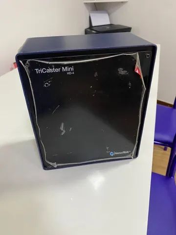 Tricaster mini HD completa com controladora, NDI, caixa original perfeita