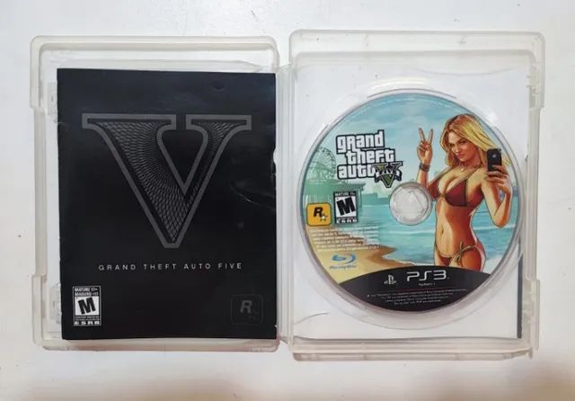 GTA 5 PS3 em perfeito estado, leia a descrição, parcelo no cartão -  Videogames - Vila Arens II, Jundiaí 1231595256