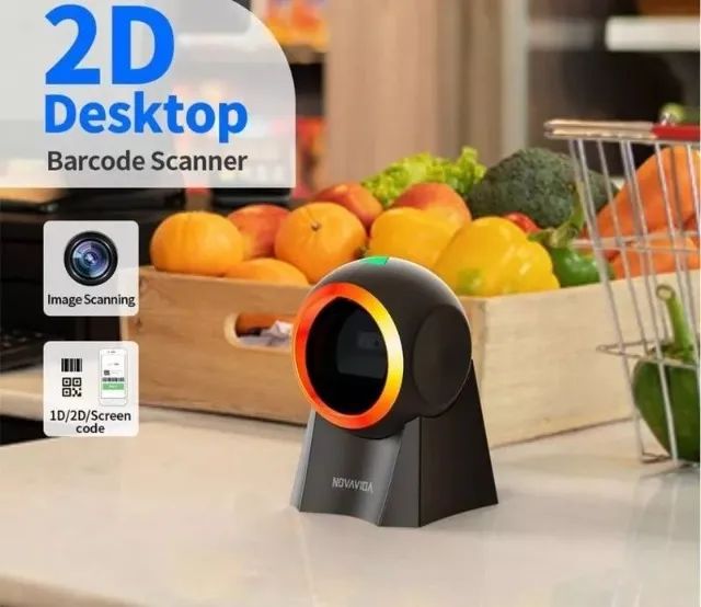 Leitor De Código De Barras 1d/2d Para Desktop Bm-lm701 - Loja Natan Abreu 