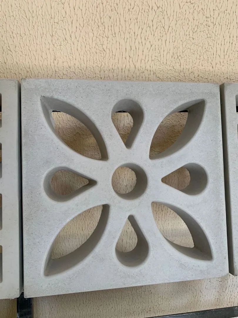 Cobogó flor 40x40x7  - Foto 2