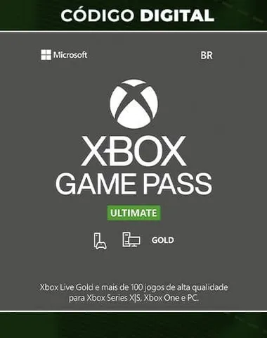 Xbox Live Gold Brasil Br Cartão 12 Meses Codigo 25 Digitos