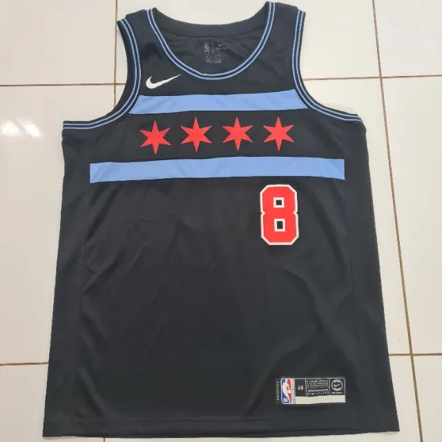 Camisa Basquete NBA Nike Jordan Chicago Bulls 8 Lavine