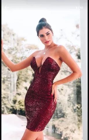Vestido paetê marca Splash - Foto 5