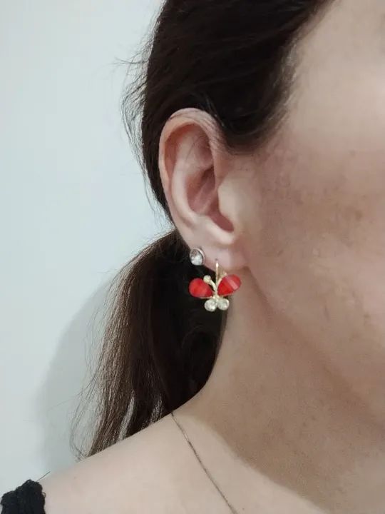 Lote - Brincos e pulseiras (7 itens) - Foto 4