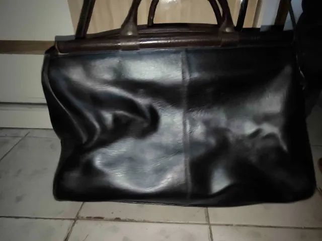 Mala Executiva de Couro - Foto 4