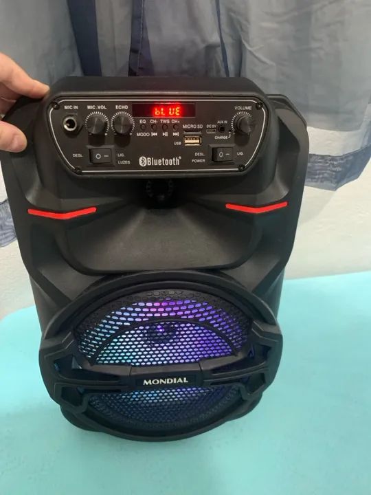 Caixa de Som Mondial Connect Party CM-200 Bluetooth 200W RMS - Foto 3