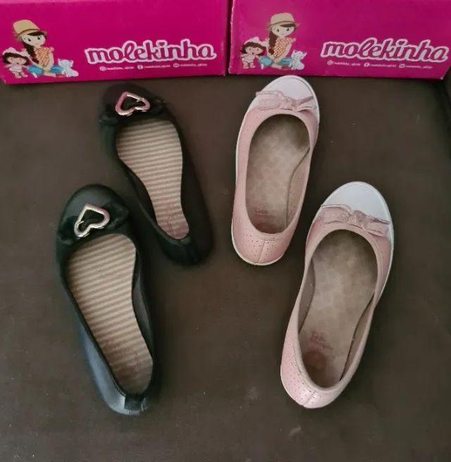 2 Sapatilhas Molequinha Tam 31 & 32 (originais / usadas) R$ 40,00 - Foto 5