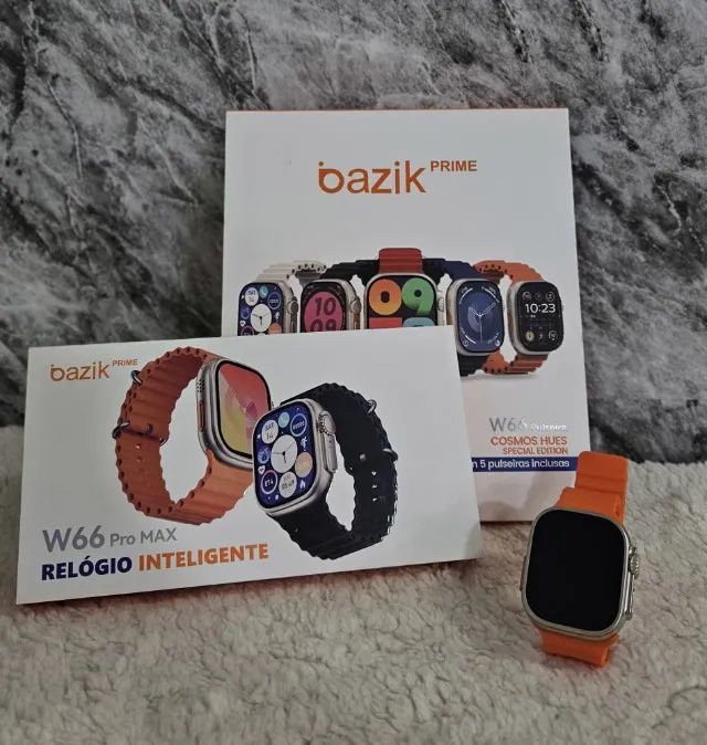 Smartwatch W66 PRO MAX + 6 pulseiras