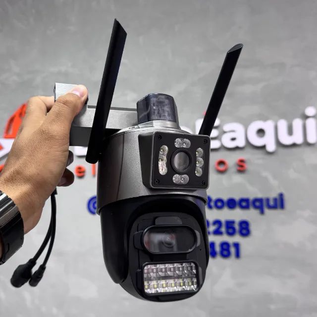 Câmera de Segurança Wifi 6MP 4K com Lente Dupla e Zoom - Foto 3