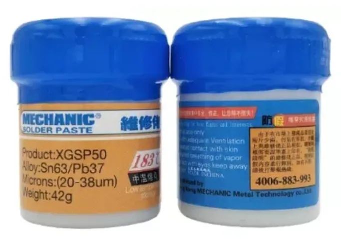 Solda Em Pasta Bga Smd Mechanic Xg-50 Retrabalho Reballing 42grs - Foto 3