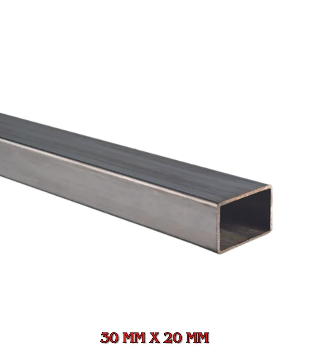 Tubo Galvanizado 30x20mm (0,95mm e 1,25mm) - barra com 6 mts