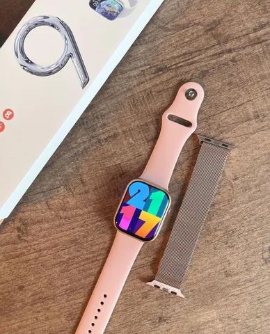 -Lançamento: Smartwatch série 9 atualizado, entrega grátis - Foto 4