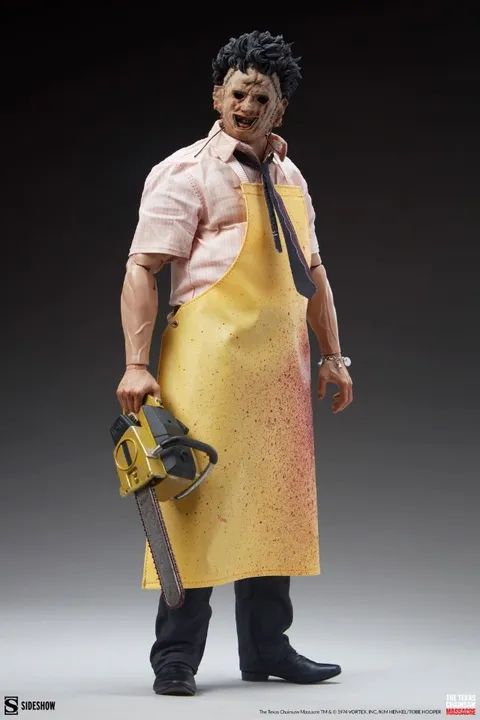 Leatherface 1/6 Killing Mask Leatherface Massacre da Serra Eletrica Sideshow - Foto 5