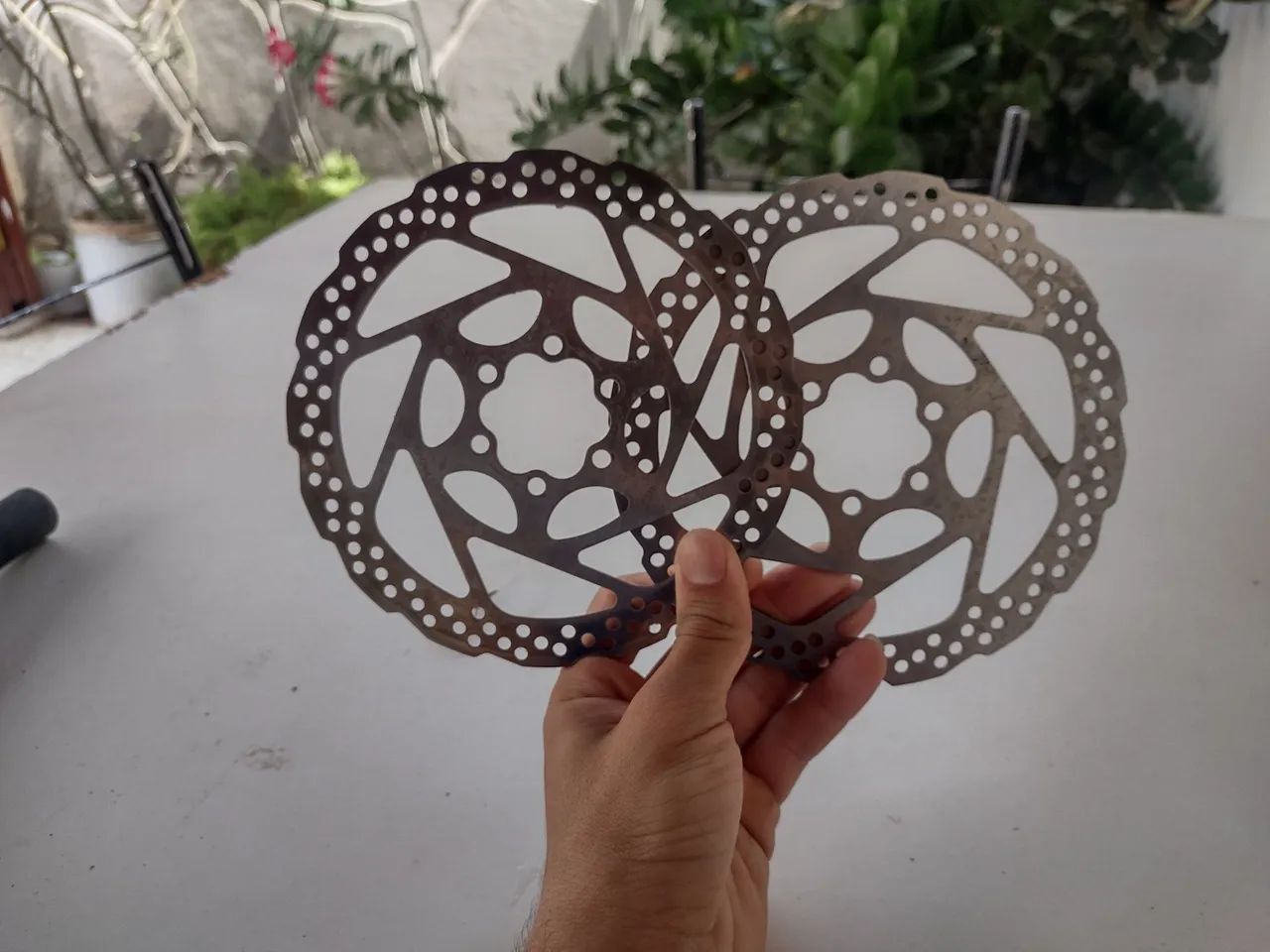 Discos de freio para bicicleta