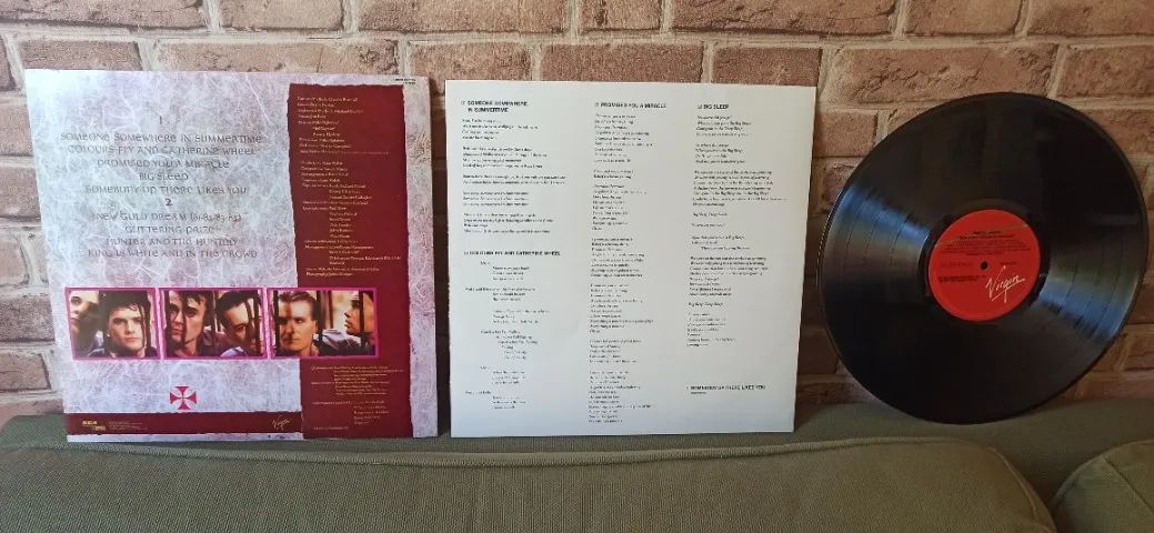 LP Simple Minds - New Gold Dream (nacional usado) - Foto 2
