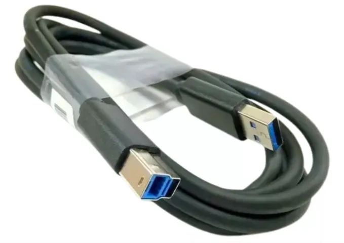 Cabo Usb Tipo B E Tipo A 3.0 Super Speed 5gb/s 1,8m  Arduino Automação COD-CP779  - Foto 4