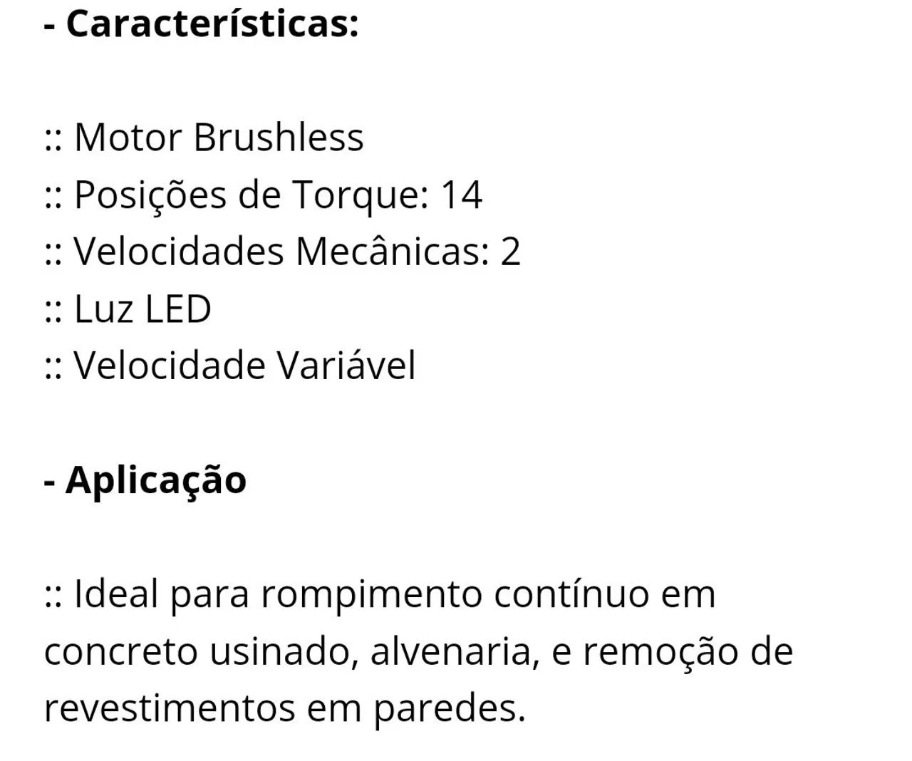 Parafusadeira Furadeira de Impacto Brushless  XR 20V c 2 Baterias  - DEWALT-DCD796D2 - Foto 3
