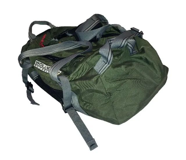 Mochila Wollner Verde Usada - Foto 3
