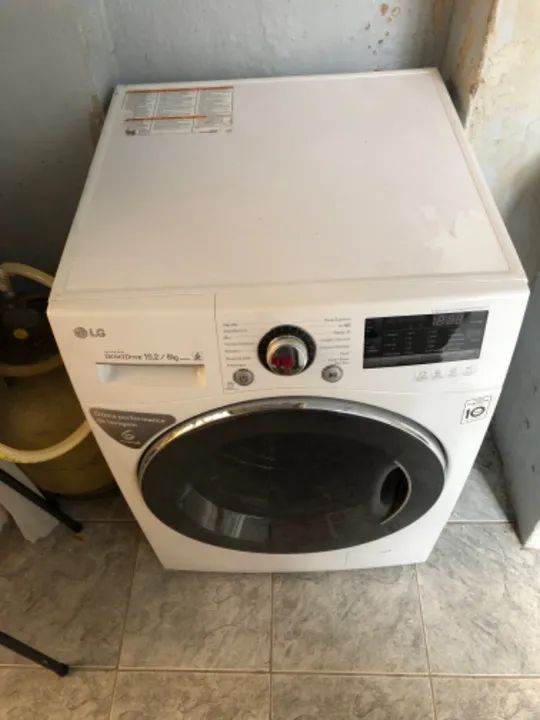 Lava e seca LGem muito bom estado funcionando perfeitamente  - Foto 5