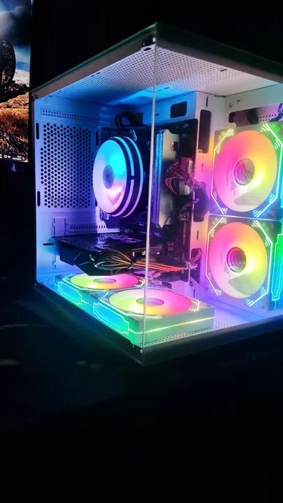 Pc Gamer Ryzen 7 3700X GTX 1070 8GB - Completo - Até 12 X 328,00 - Foto 4