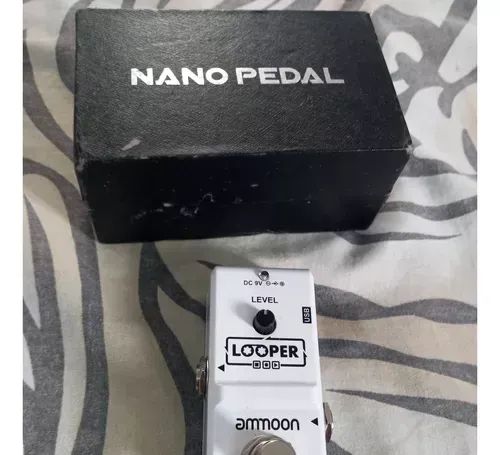 Pedal de Looper Ammoon Nano Series AP-09 branco (com caixa)