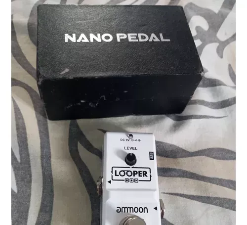 Pedal de Looper Ammoon Nano Series AP-09 branco (com caixa)