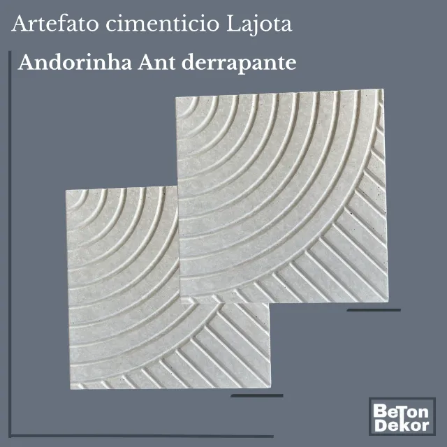 Lajota Piso cimentício