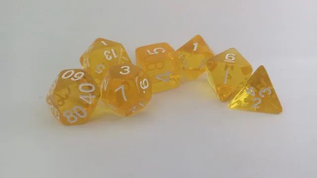 Dados de RPG kit 7 Dados D&D - Foto 4