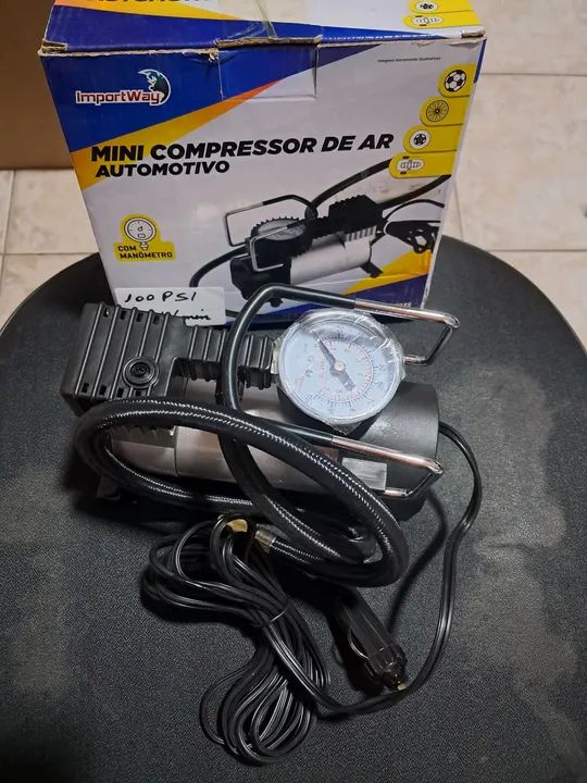 Mini compressor ar automotivo  - Foto 2