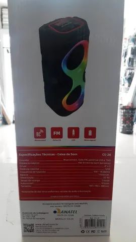 Oferta!!! Caixa De Som Portátil Bluetooth Partybox - Foto 4