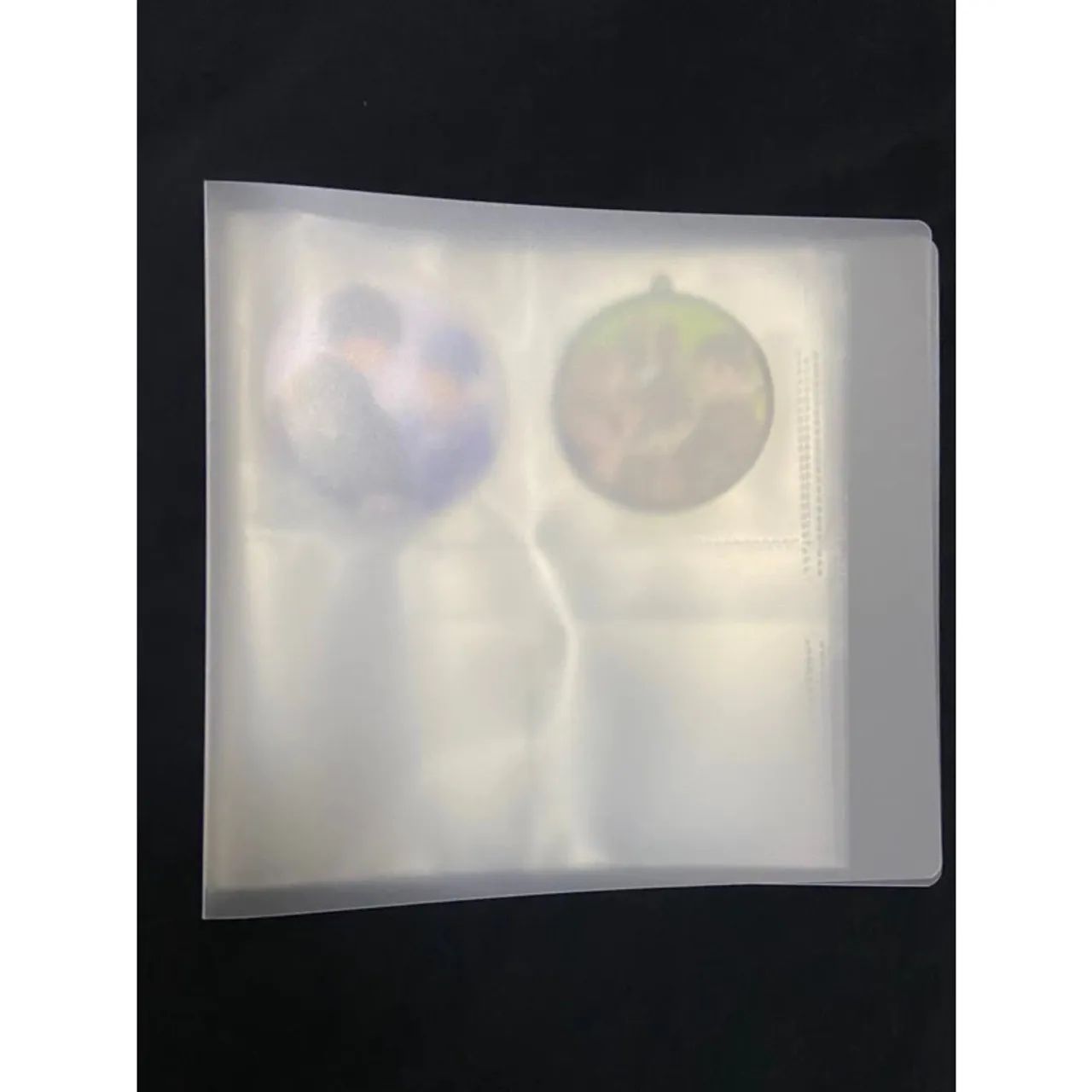 Fichário / Binder para armazenamento de bottons ou acrílicos - 24 bolsos