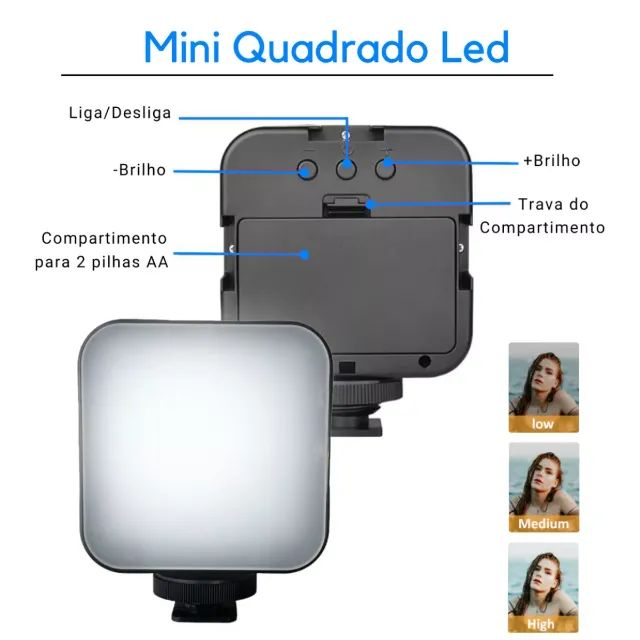 Kit Youtuber Vlog Live Ilumine, Grave e Conecte-se com Qualidade Profissional - Foto 2