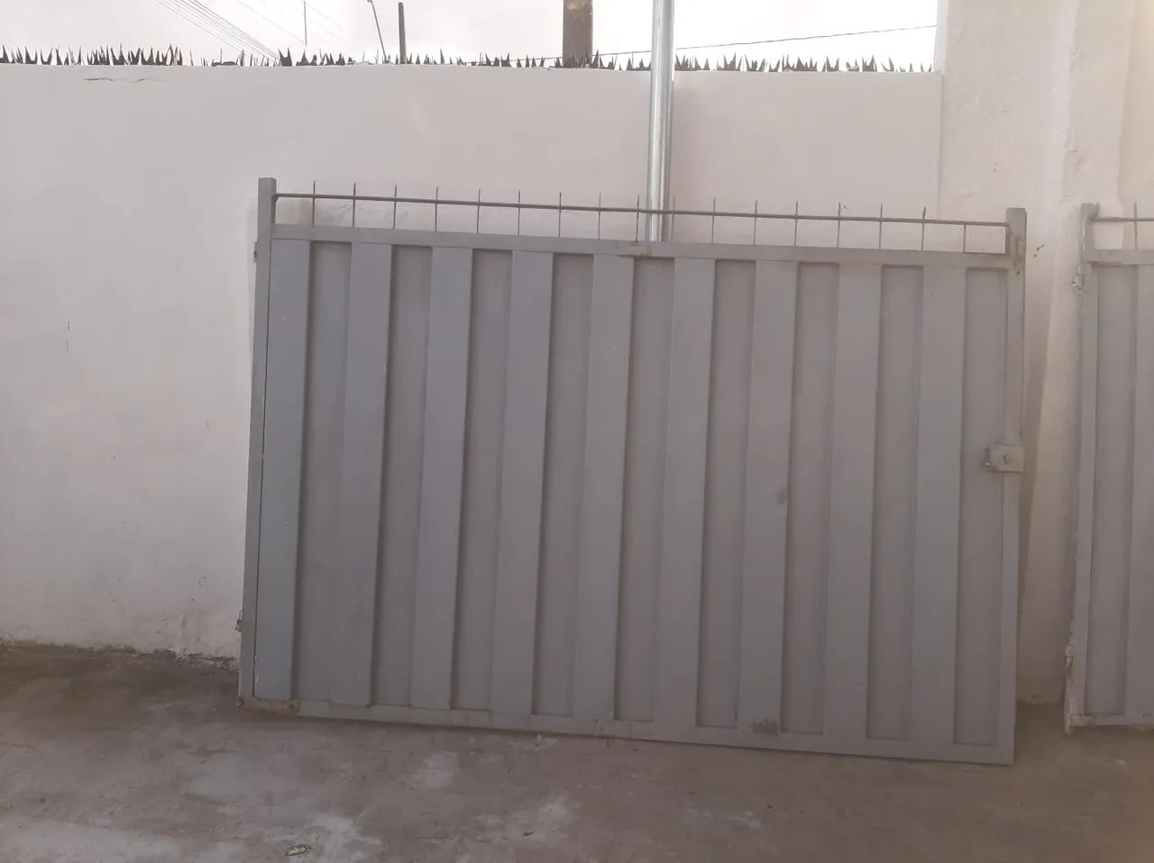 Portão de Aço - Usado PARA VENDER RÁPIDO - Foto 4