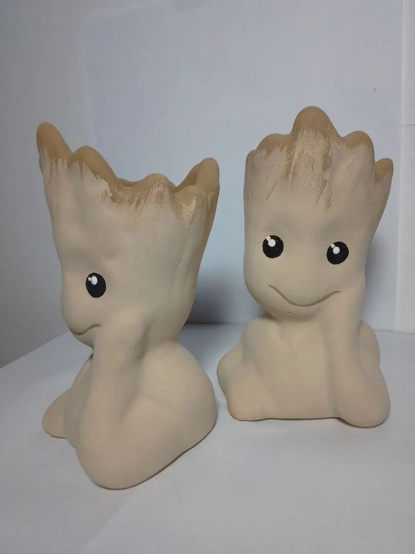 Vasinho Groot em gesso - Foto 2