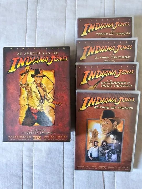 Coletânia DVDs Indiana Jones
