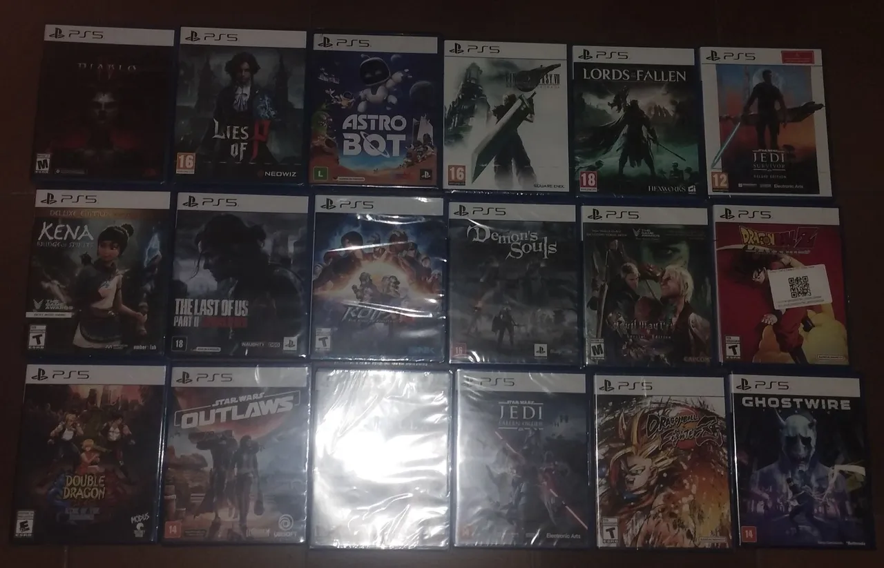 Jogos de PS5 novos leia a DESCRIÇÃO
