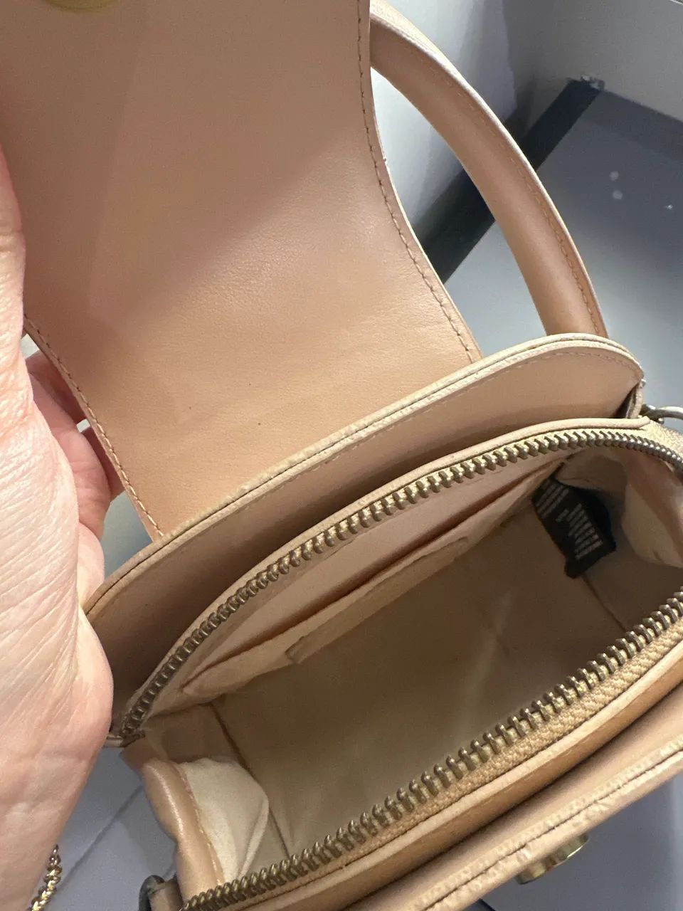 Bolsa Arezzo bege  - Foto 5