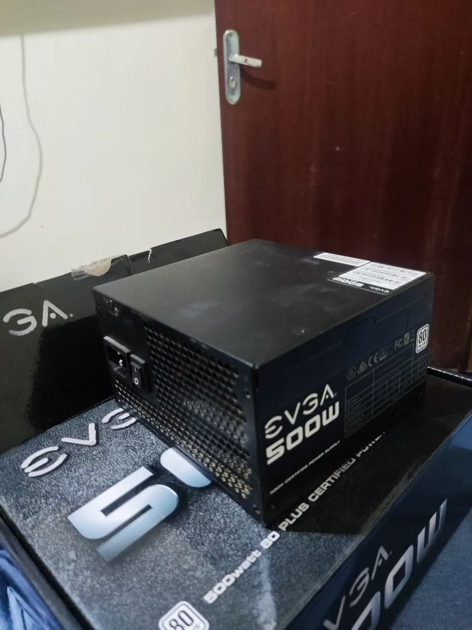 Fonte EVGA 500W 80 Plus